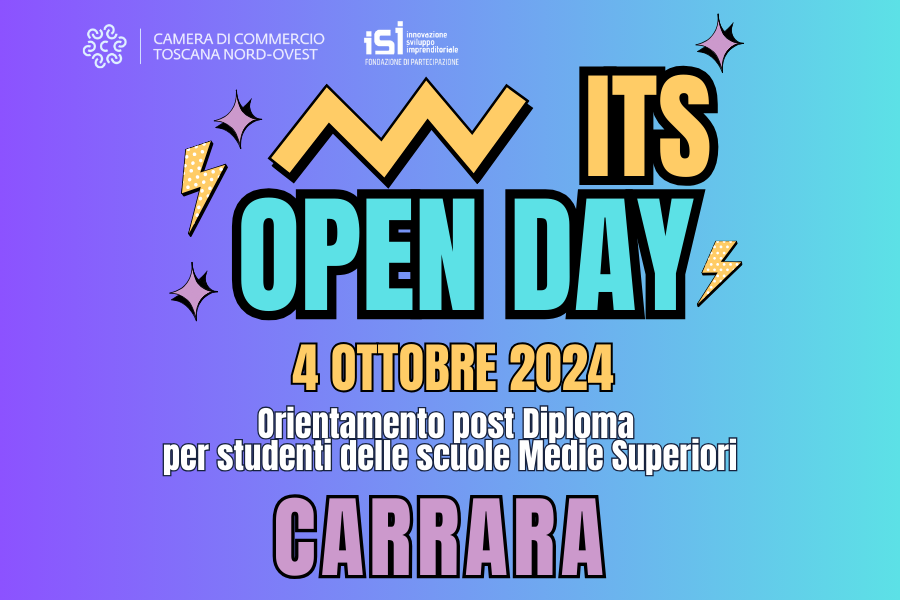 ITS open day 2024 CARRARA DEF